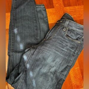 PAIGE women's Dark Gray Straight Jeans size 28 stretchy